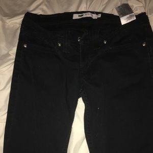 LEVIS black skinny jeans size 3